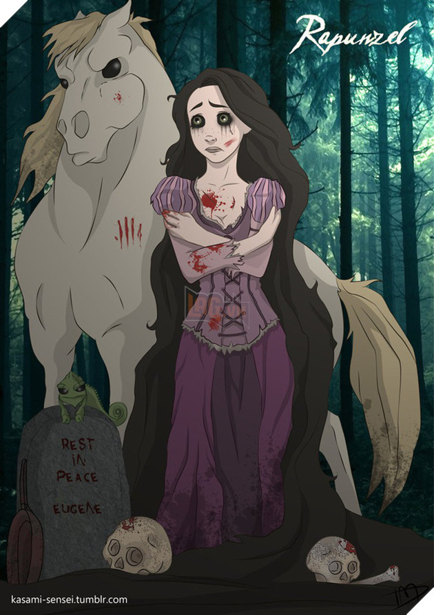 Hốt hoảng khi thấy các nàng công chúa Disney hóa ác nhân trong phim kinh dị