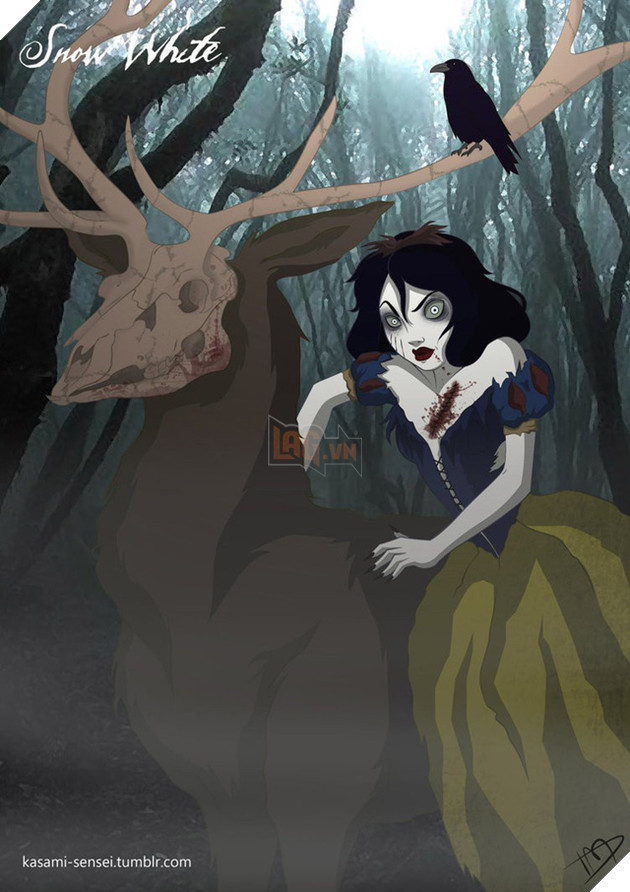 Hốt hoảng khi thấy các nàng công chúa Disney hóa ác nhân trong phim kinh dị