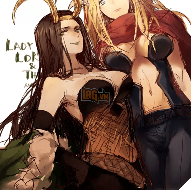 
Đây là tạo hình hoàn toàn mới, với sự xuất hiện sexy của nữ “Thần Sấm”, sự sắc sảo của Loki. Mặc dù Loki có chuyển giới thì vẫn giữ được điệu cười nhếch mép đặc trưng của mình.
