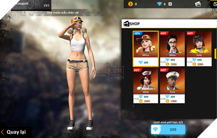Free Fire ra mắt nữ đua xe Misha xinh đẹp và ra mắt chế độ chơi mới. 3