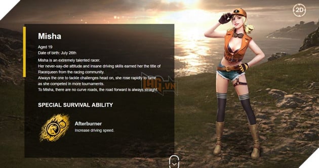 Free Fire ra mắt nữ đua xe Misha xinh đẹp và ra mắt chế độ chơi mới.
