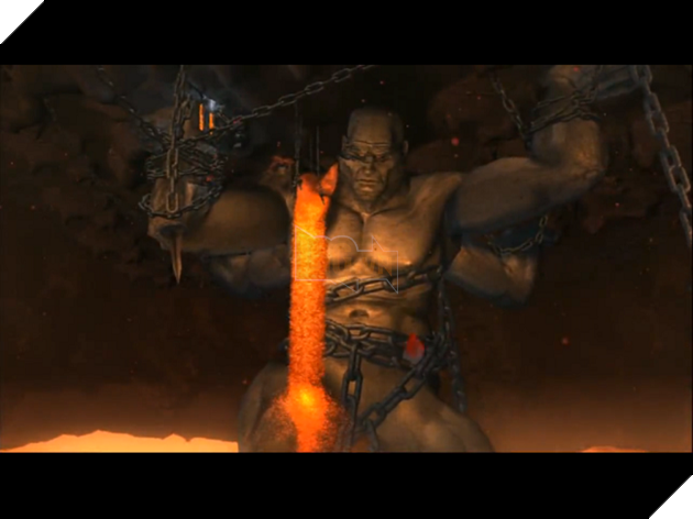 Titan Atlas nói với Kratos đây chưa phải lần gặp nhau cuối cùng giữa hai người