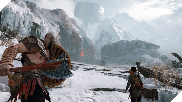 Image result for barrel in god of war 4