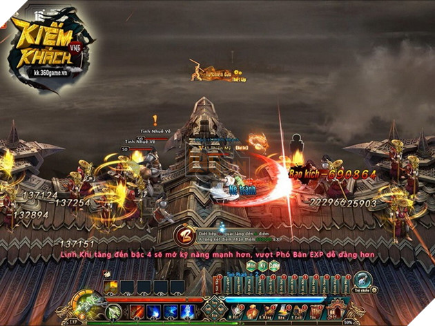 Kiếm Khách VNG: Hướng dẫn 4 cách tăng cấp nhanh nhất cho Tân Thủ 8