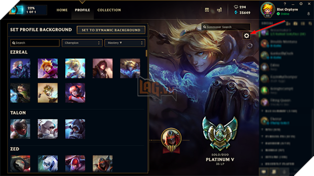 [PBE 8.9 lần 4] Riot ra mắt tính năng tùy chọn hình nền hồ sơ, Shyvana bị nerf khả năng dọn rừng