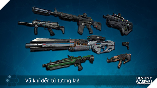 Game thủ Việt đã có thể tải Destiny Warfare - FPS đấu mạng đồ họa đẹp điên dại trên Mobile