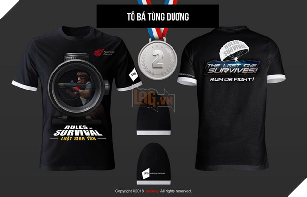 Mẫu áo Rules of Survival dành riêng cho cộng đồng game thủ Việt đã xuất hiện 2