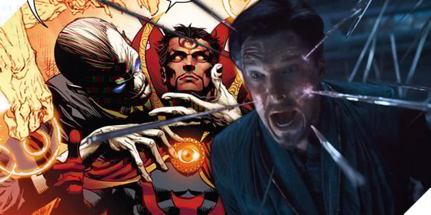 
Hình ảnh Ebony Maw tra tấn Dr.Strange trong Trailer Avengers: Infinity War.
