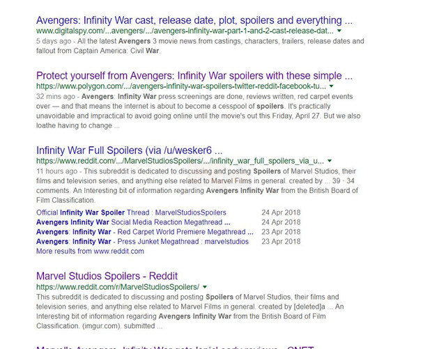 Những điều bạn cần làm đế tránh bị Spoil trước nội dung của Avengers Infinity War  5