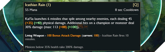 LMHT: Cập nhật PBE 8.9 Kai'Sa Nerf tên lửa và buộc đấu tay bo liên tục 3