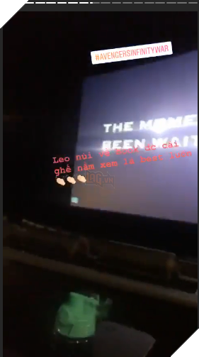 Vừa công chiếu chưa đến 24 giờ, Avengers: Infinity War bị quay lén đưa lên Story Instagram - Ảnh 2.