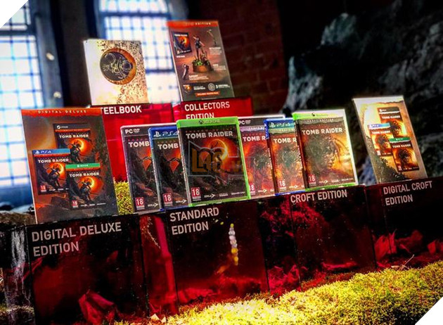 Rò rỉ thêm hình ảnh về các phiên bản của Shadow of the Tomb Raider trên cả ba hệ máy