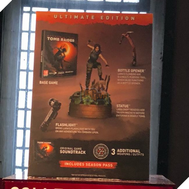 Bản Collector's Edition sẽ cho bạn cả đèn pin và đồ mở nắp chai "cosplay" theo vật dụng của Lara