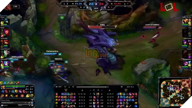 LMHT: Baron được buff máu và sát thương cực khủng để tránh chết ngay phút 20 3