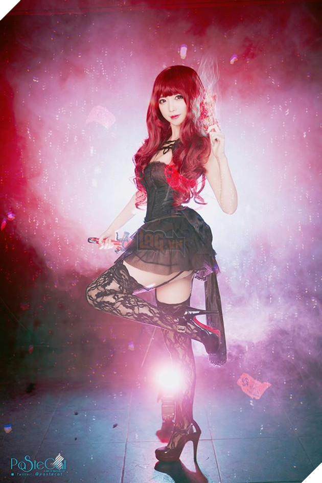 BnS: Cosplay Nữ Thuật Sư trong bộ cánh Thiên Thần Đen huyền ảo hút hồn game thủ 3