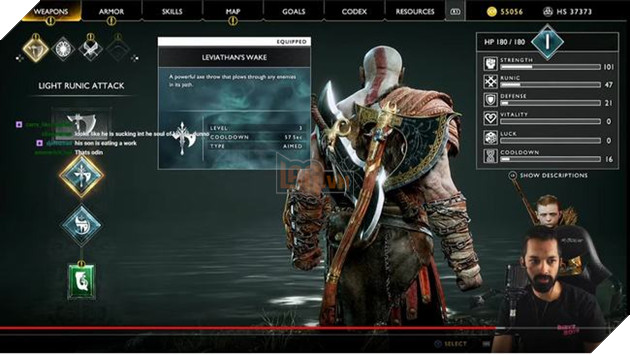 Phá đảo God of War ở độ khó cao nhất dù cấp độ chỉ là ... 1