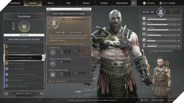 Đã đến lúc khiến Kratos nở nụ cười giống Thanos rồi chăng?