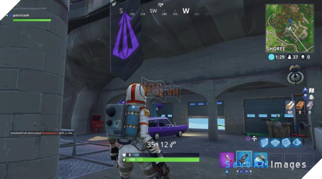 Game thủ Fortnite vô tình khám phá nơi trú ẩn siêu anh hùng đầy bí mật ngay trong bản đồ 8