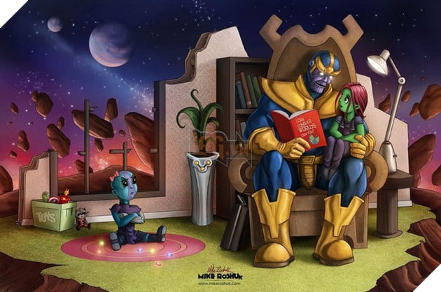 Image result for Thanos/ Gamora