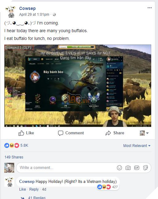 LMHT: Cowsep hối hận vì dám leo rank vào ngày lễ khiến cho từ kim cương I thăng lên hạng kim cương II trong chớp mắt