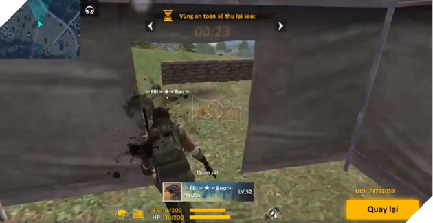 Garena Free Fire - Cộng đồng game thủ chống hack bằng cách trốn ra tận ngoài vòng bo khiến cho hacker cũng phải bó tay 2