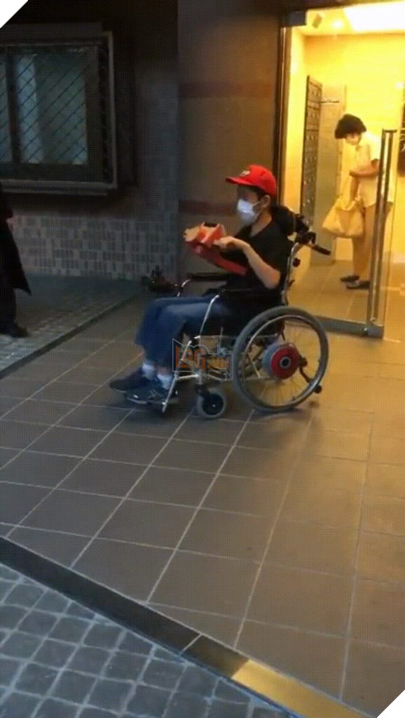 Káº¿t quáº£ hÃ¬nh áº£nh cho Disabled kid gets to ride his wheelchair like a bike through Nintendo Labo