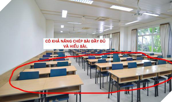Chùm ảnh phân tích vị trí ngồi học ở giảng đường khiến dân mạng gật gù vì chuẩn không cần chỉnh - Ảnh 10.