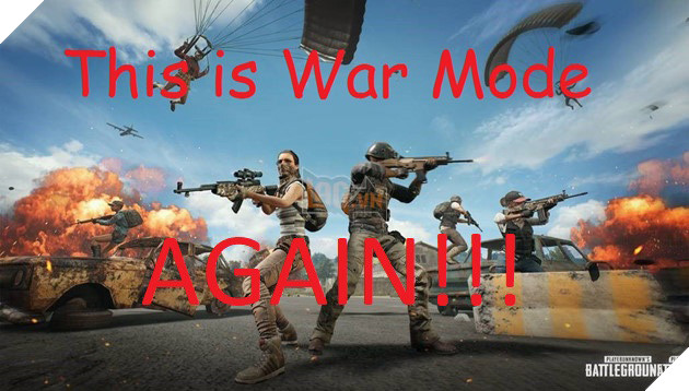 PUBG: War Mode đã trở lại với những cải tiến mới