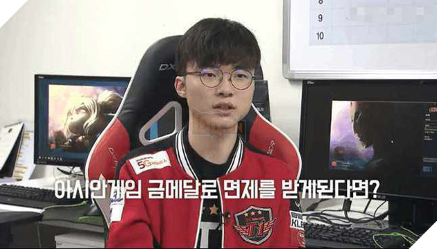 Faker hy vọng sẽ có thể thực hiện được nhiều hoạt động khác nếu được miễn nghĩa vụ quân sự