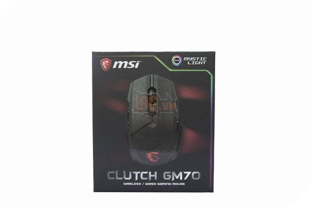 Trên tay nhanh chuột chơi game không dây MSI Clutch GM70 4