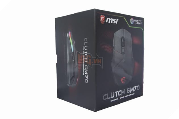 Trên tay nhanh chuột chơi game không dây MSI Clutch GM70 2