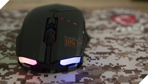 Trên tay nhanh chuột chơi game không dây MSI Clutch GM70 25