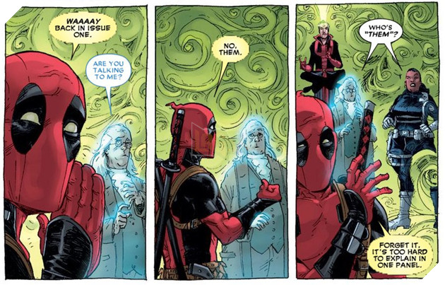 Image result for deadpool and 4th wall