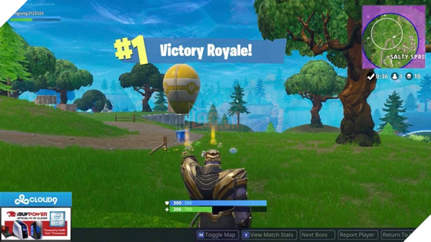 Fortnite - Xuất hiện Găng Tay Vô Cực của Thanos với bộ kỹ năng siêu bá đạo giúp bạn dễ dàng đạt top 1