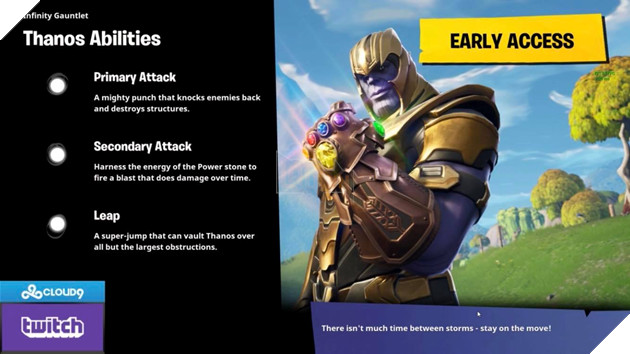 Fortnite - Xuất hiện Găng Tay Vô Cực của Thanos với bộ kỹ năng siêu bá đạo giúp bạn dễ dàng đạt top 1 2