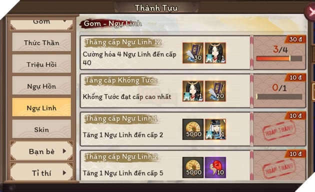 Âm Dương Sư: Vé Skin là gì và cách nào có thể fam được Vé Skin trong game dễ nhất 6