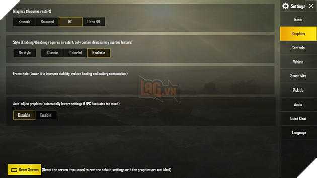 Hướng dẫn chơi PUBG hình ảnh cực đẹp lại đạt 60FPS một cách đơn giản 6