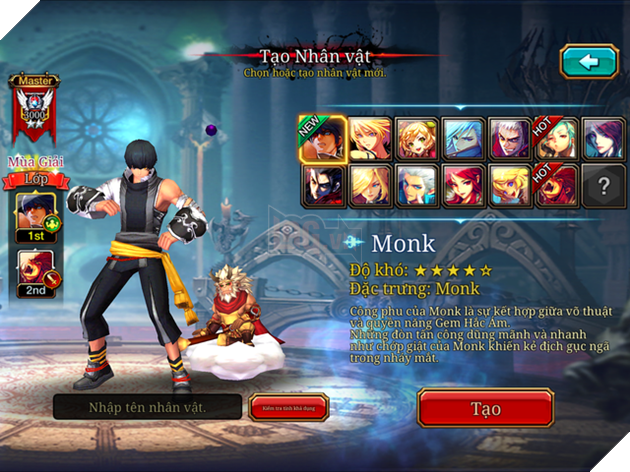 Kritika: The White Knights ra mắt nhân vật mới giỏi cả kungfu lẫn phép thuật