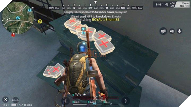 
Các vị trí có nhiều vật phẩm hồi máu thường nằm gần các tuyến đường, xen giữa các khu vực được dân loot đồ hay đổ dồn tới.
