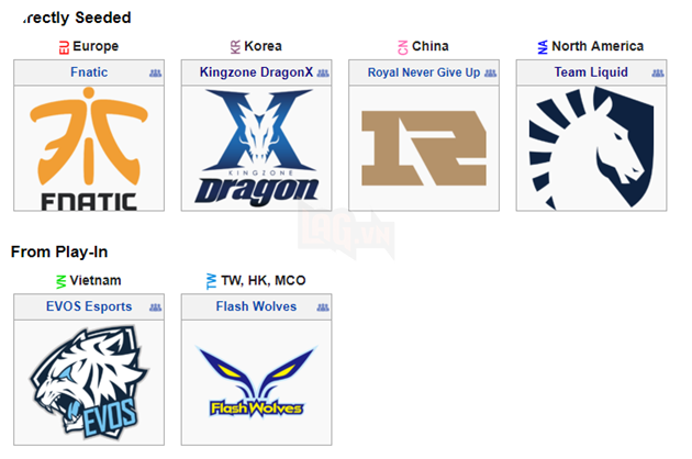 MSI 2018: Tổng hợp lịch thi đấu của EVOS từ ngày 11 tháng 5 sắp tới