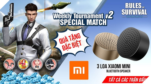 Rinh ngay Loa Xiaomi Mini khi tham chiến ROS Mobile Weekly Tournament tối nay
