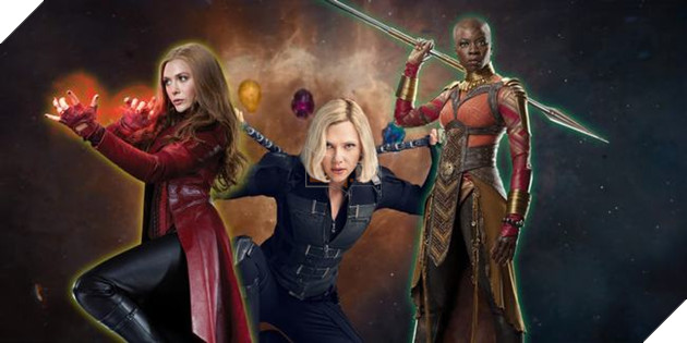 Một pha team-up cực kì hấp dẫn của ba "đả nữ" nhà Marvel