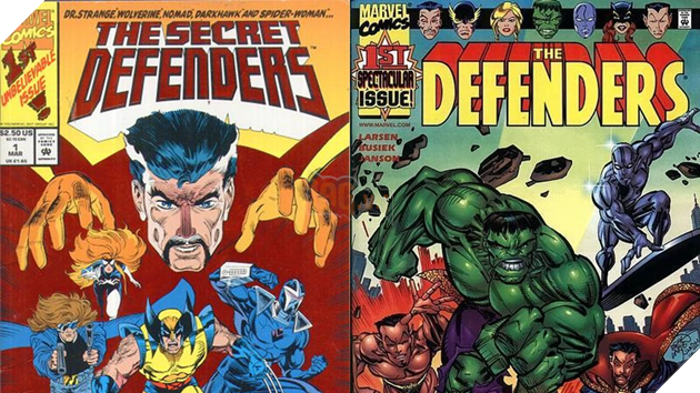 The Defenders nguyên bản trong truyện tranh Marvel