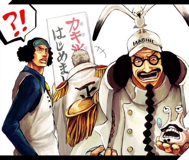 Buồn cười với hình ảnh các Đô Đốc Hải Quân - One Piece: One Piece không chỉ là một bộ phim anime miền hài hước mà còn cung cấp cho chúng ta những phút giây hài hước với các hình ảnh của Đô Đốc Hải Quân. Hãy xem hình ảnh đáng yêu và buồn cười này để cười cho đã.