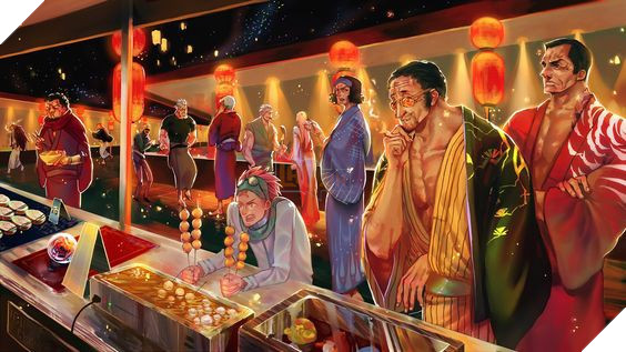 Bất ngờ với cuộc sống đời thường của các đô đốc Hải Quân trong One Piece qua tranh vẽ