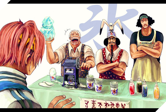 Bất ngờ với cuộc sống đời thường của các đô đốc Hải Quân trong One Piece qua tranh vẽ