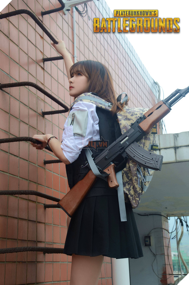 Cosplay PUBG cực dễ thương khiến game thủ không khỏi xao xuyến