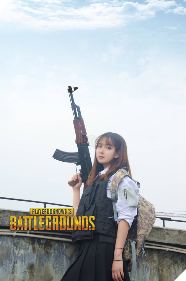 Cosplay PUBG cực dễ thương khiến game thủ không khỏi xao xuyến
