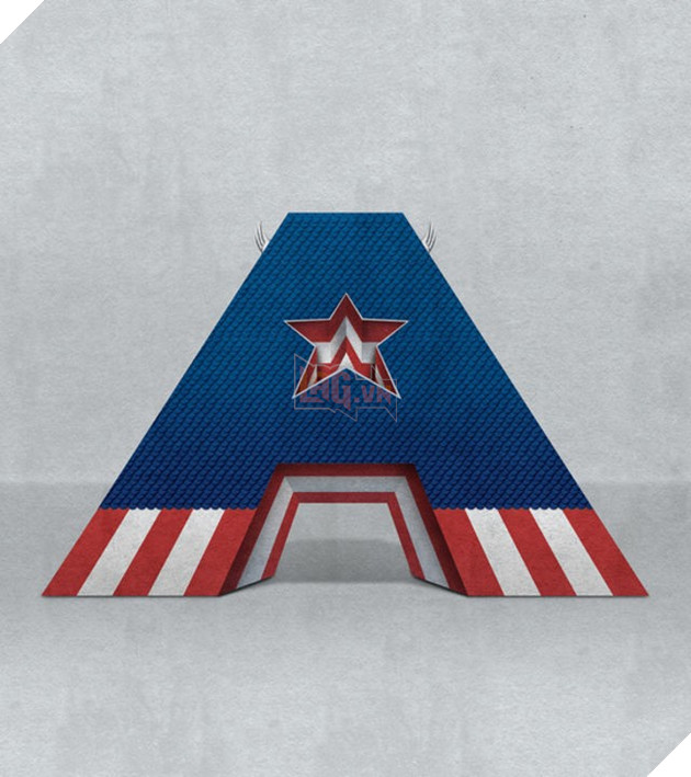 Độc đáo bảng chữ cái lấy cảm hứng từ các nhân vật trong Marvel và DC comic