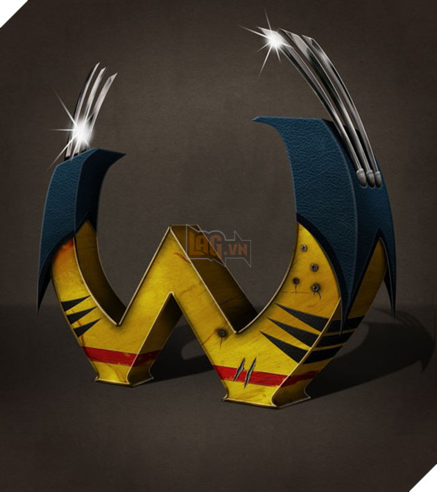 Độc đáo bảng chữ cái lấy cảm hứng từ các nhân vật trong Marvel và DC comic